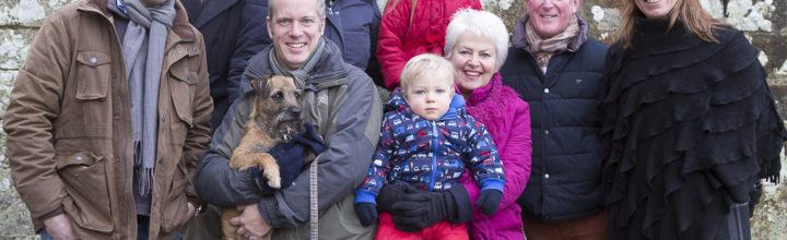 Family Portrait – Three Generations at Wallington, Northumberland